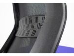 Linea Fabric Bureaustoel Linea Tekna 01 zwart/blauw met 2D armleuning