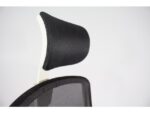 Linea Fabric Bureaustoel Linea Tekna White 01/PT zwart/antraciet met 3D  armleuning