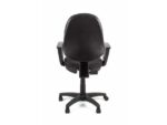 Linea Fabric Bureaustoel Linea Tiger 01 zwart/zwart met armleuning