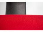 Linea Fabric Bureaustoel Linea Tiger 01 rood/rood met armleuning