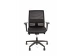 Linea Fabric Bureaustoel Linea Omnia 02 zwart/zwart met 3D armleuning