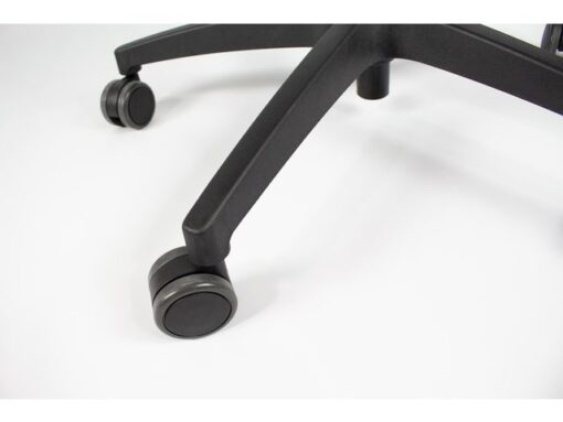 Linea Fabric Bureaustoel Linea Omnia 02 zwart/zwart met 3D armleuning