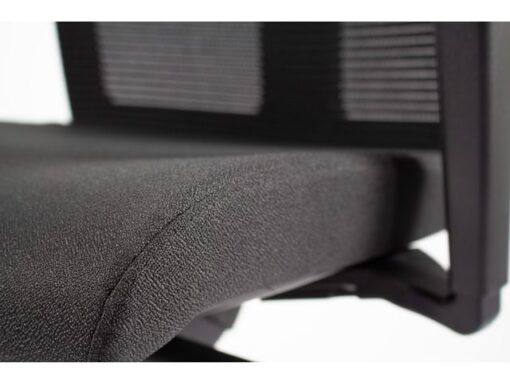 Linea Fabric Bureaustoel Linea Omnia 02 zwart/zwart met 3D armleuning