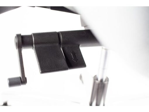 Linea Fabric Bureaustoel Linea Omnia 01 zwart/grijs met 3D armleuning en aluminium voet