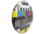 Wandklok NeXtime dia. 35 cm, bol glas, multi-color,         'Testpage Dome'