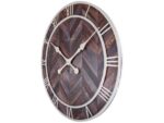 Wandklok Nextime Roman Vintage dia 58cm hout Donker bruin