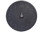 Grote wandklok - 50cm- Stille klok - Walnoot hout - NeXtime "Precious"