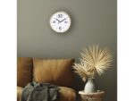 Landelijke wandklok - 39cm - Stille klok - Wit/ Goud-       NeXtime "Classic"