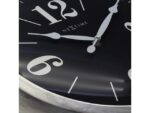 Landelijke wandklok - 39cm - Stille klok - Wit/ ZIlver -    NeXtime "Classic"
