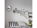 Stille wandklok - 35cm - Discobal - Koepelvormig glas -     NeXtime "Disco Ball"