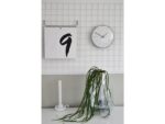 Wandklok NeXtime Big Stripe dia 20 glas wit