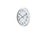 Wandklok NeXtime dia. 19 cm, geborsteld aluminium, 'Station'