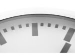 Wandklok NeXtime dia. 19 cm, geborsteld aluminium, 'Station'