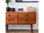 Flip klok Nextime 18x10x7cm tafel/wand zwart/wit