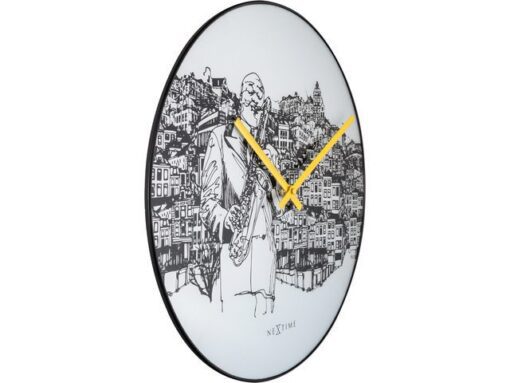 Wandklok NeXtime Sax City Ø 40 cm