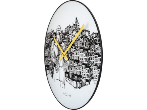 Wandklok NeXtime Sax City Ø 40 cm