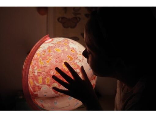 Atmosphere Globe imaginary 30 cm met verlichting