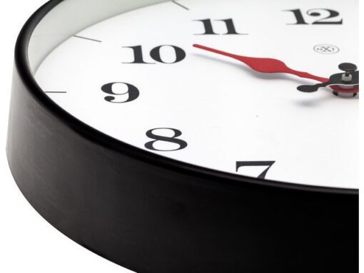NeXtime Wandklok nXt Bernard Ø 25 cm wit