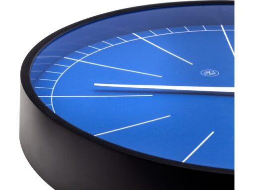 NeXtime Wandklok nXt Ethan Ø 40 cm blauw