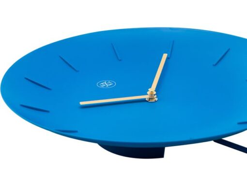 NeXtime Wandklok nXt Bowl Ø 30 cm turquoise