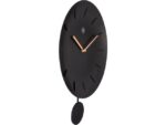 NeXtime Wandklok nXt Bowl Ø 30 cm zwart