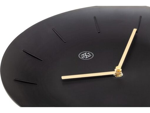 NeXtime Wandklok nXt Bowl Ø 30 cm zwart
