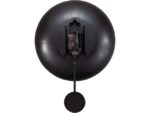 NeXtime Wandklok nXt Bowl Ø 30 cm zwart