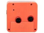 NeXtime Alarmklok nXt Nathan 7.3 x 7.3 x 3.3 cm oranje