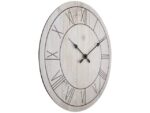 NeXtime Wandklok nXt Paul dia 40cm hout wit