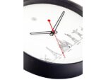 NeXtime Wandklok nXt Worldtour dia 30cm kunststof zwart