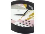 NeXtime Wandklok nXt Grace dia 30cm kunststof zwart