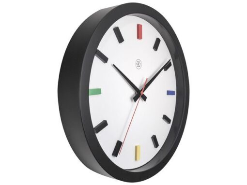 Kleurrijke wandklok - 36cm - Stille klok - Multicolor - nXt by NeXtime - "Mix"
