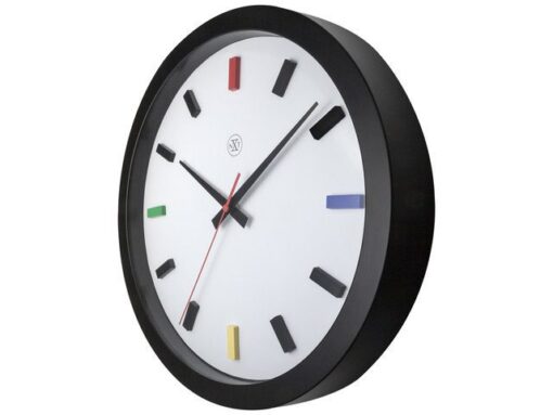 Kleurrijke wandklok - 36cm - Stille klok - Multicolor - nXt by NeXtime - "Mix"