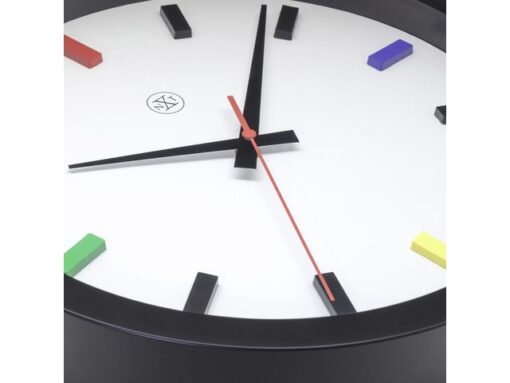Kleurrijke wandklok - 36cm - Stille klok - Multicolor - nXt by NeXtime - "Mix"