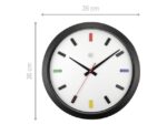 Kleurrijke wandklok - 36cm - Stille klok - Multicolor - nXt by NeXtime - "Mix"