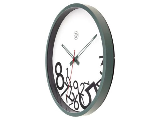 Stille wandklok - 30cm - nXt by NeXtime - Dropped nummers