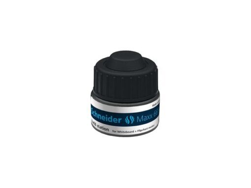 Navulinkt Schneider 665 voor marker 290 en 293 30ml zwart