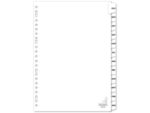 Kangaro KTC Tabblad Kangaro A4 letters karton 190 grams wit 23-gaats    12-delig maanden