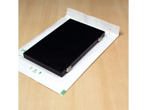 Luchtkussenenvelop Raadhuis 300x445mm I19 wit plakstrip     doos a 50 stuks
