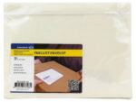 Raadhuis Paklijstenvelop binnenmaat 165x122mm A6 50 micron blanco    100 stuks