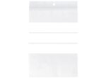 Gripzak Raadhuis 160x230mm met schrijfvlak, doos a 4000     stuks