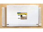 Brievenbusdoos Raadhuis A4+ 350x250x28mm wit 650grs duplex