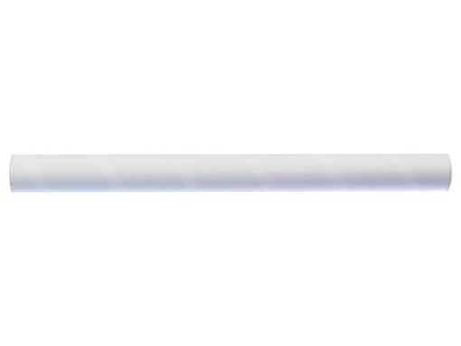 Brievenbuskoker Raadhuis A3 360x27mm rond wit krimp a 5     stuks
