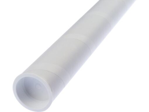 Brievenbuskoker Raadhuis A3 360x27mm rond wit