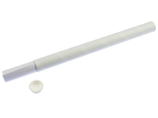 Brievenbuskoker Raadhuis A3 360x27mm rond wit