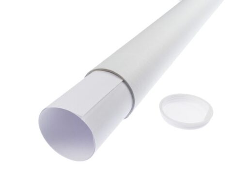 Verzendkoker Raadhuis A0 850x50mm rond wit krimp a 5 stuks