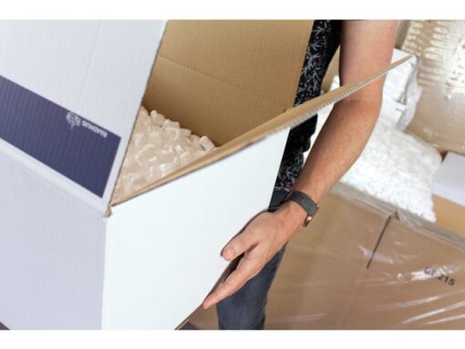Postpakketdoos 7 Raadhuis 485x369x269mm bedrukt 5 stuks