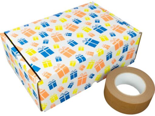 Cadeaupakketdoos Raadhuis 4 305x215x110mm krimp a 5 stuks