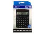 Calculator Rebell ECO 450 BX zwart desk 12 digit Blauwe     Engel certificaat