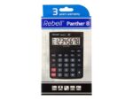 Calculator Rebell PANTHER 8BX zwart desk 8 digit